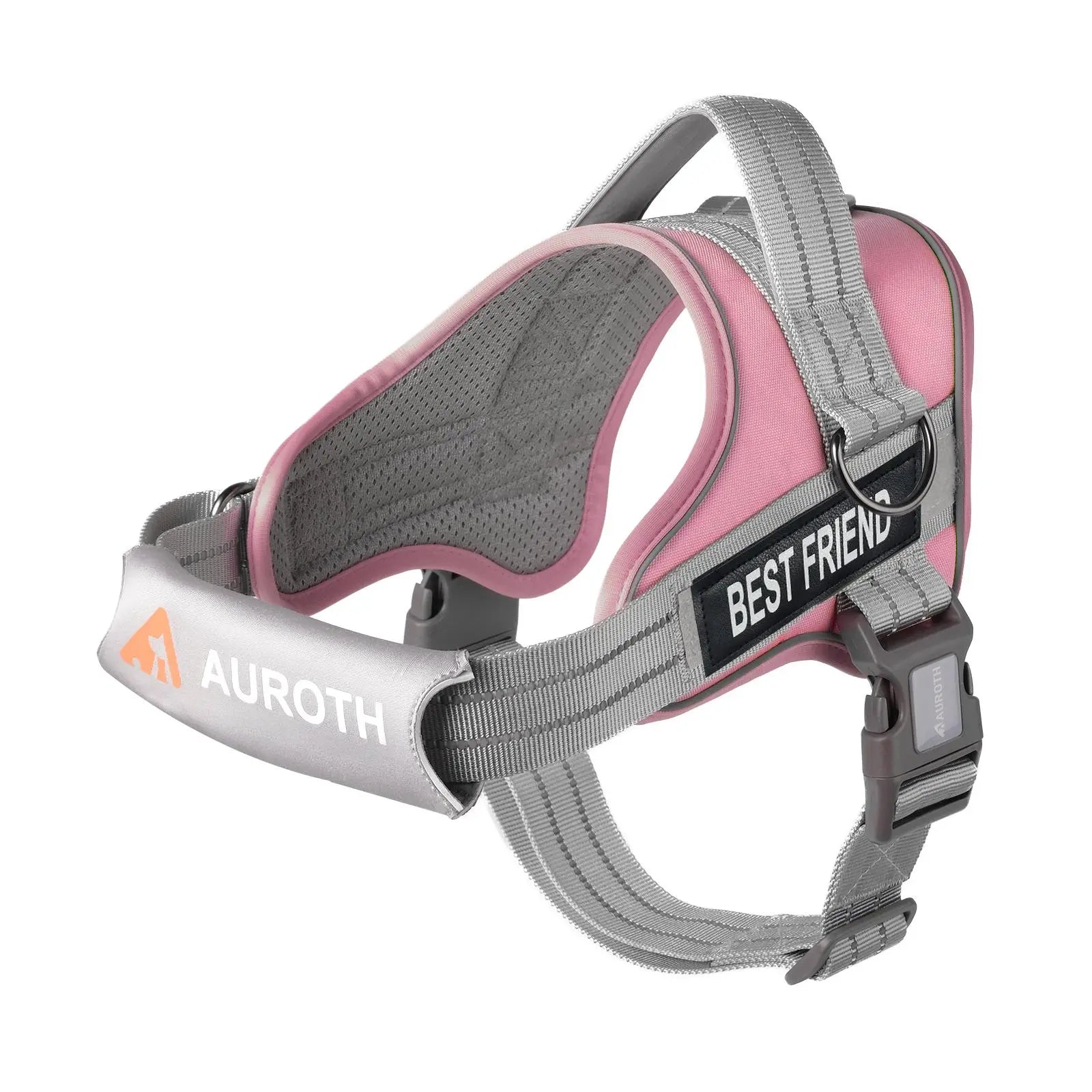 Auroth No-Pull Dog Harness with Adjustable Straps - Soft Padded Safety Vest for Dogs, Reflective Design, Easy On & Off, Perfect for Walking and Training, Suitable for Small, Medium, and Large Breeds